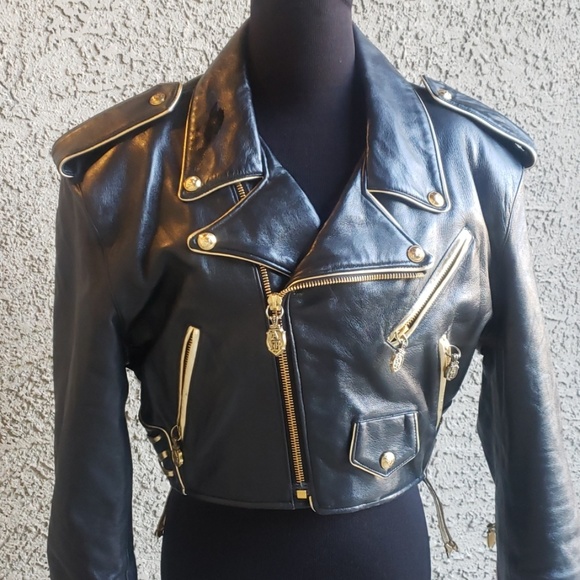 AL BERES Jackets & Blazers - Womens Al Beres Leather Jacket Sz S